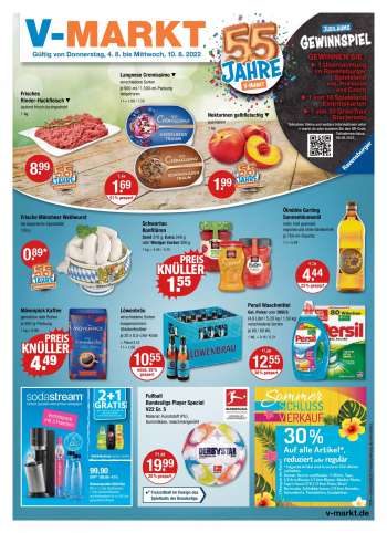 Prospekte V-Markt - 4.08.2022 - 10.08.2022.