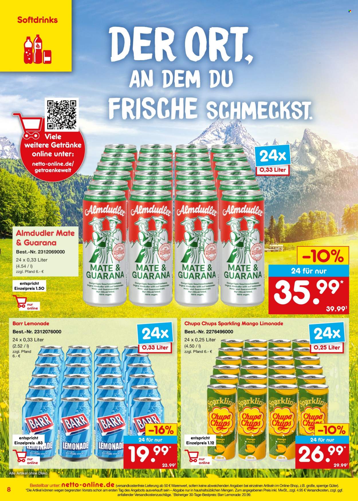 Netto Marken-Discount Prospekte  - 28.07.2022 - 31.08.2022. Seite 8