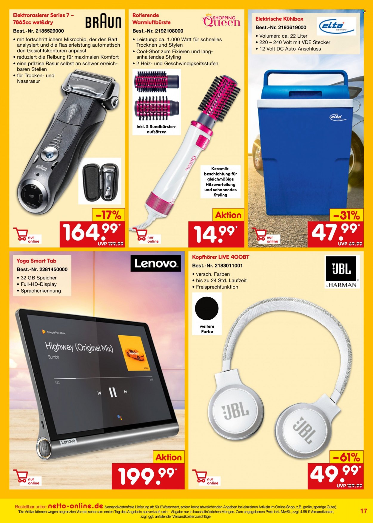 Netto Marken-Discount Prospekte  - 28.07.2022 - 31.08.2022. Seite 17