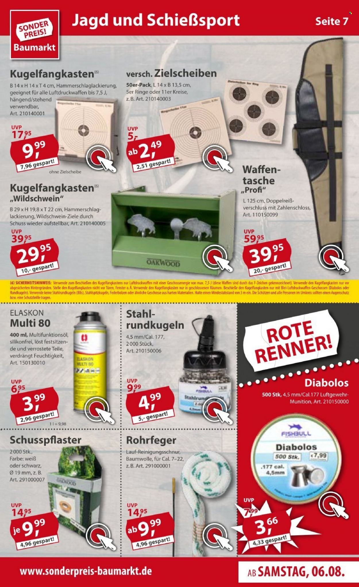 Sonderpreis-Baumarkt Prospekte  - 6.08.2022 - 12.08.2022. Seite 7