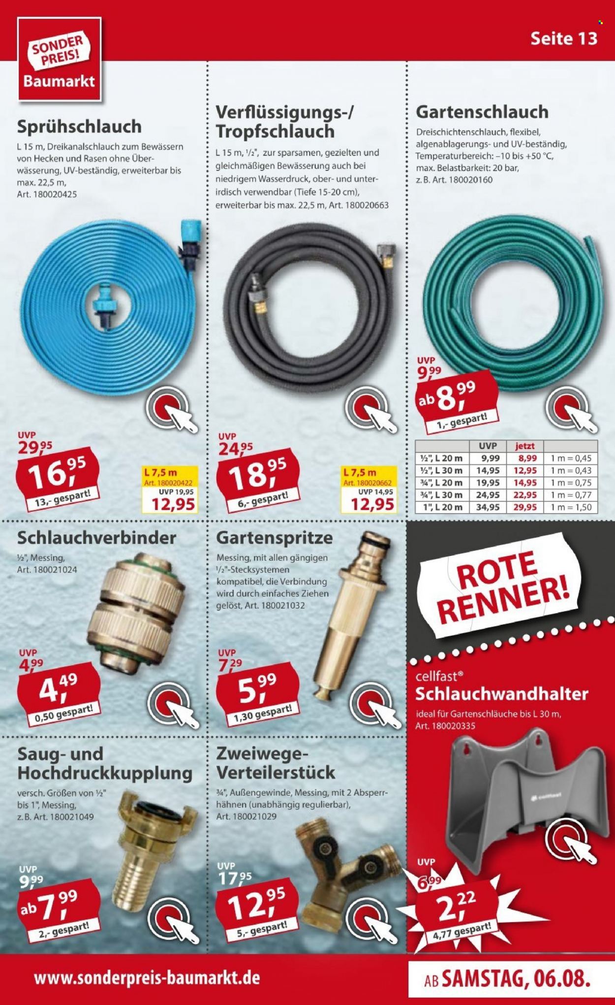 Sonderpreis-Baumarkt Prospekte  - 6.08.2022 - 12.08.2022. Seite 13