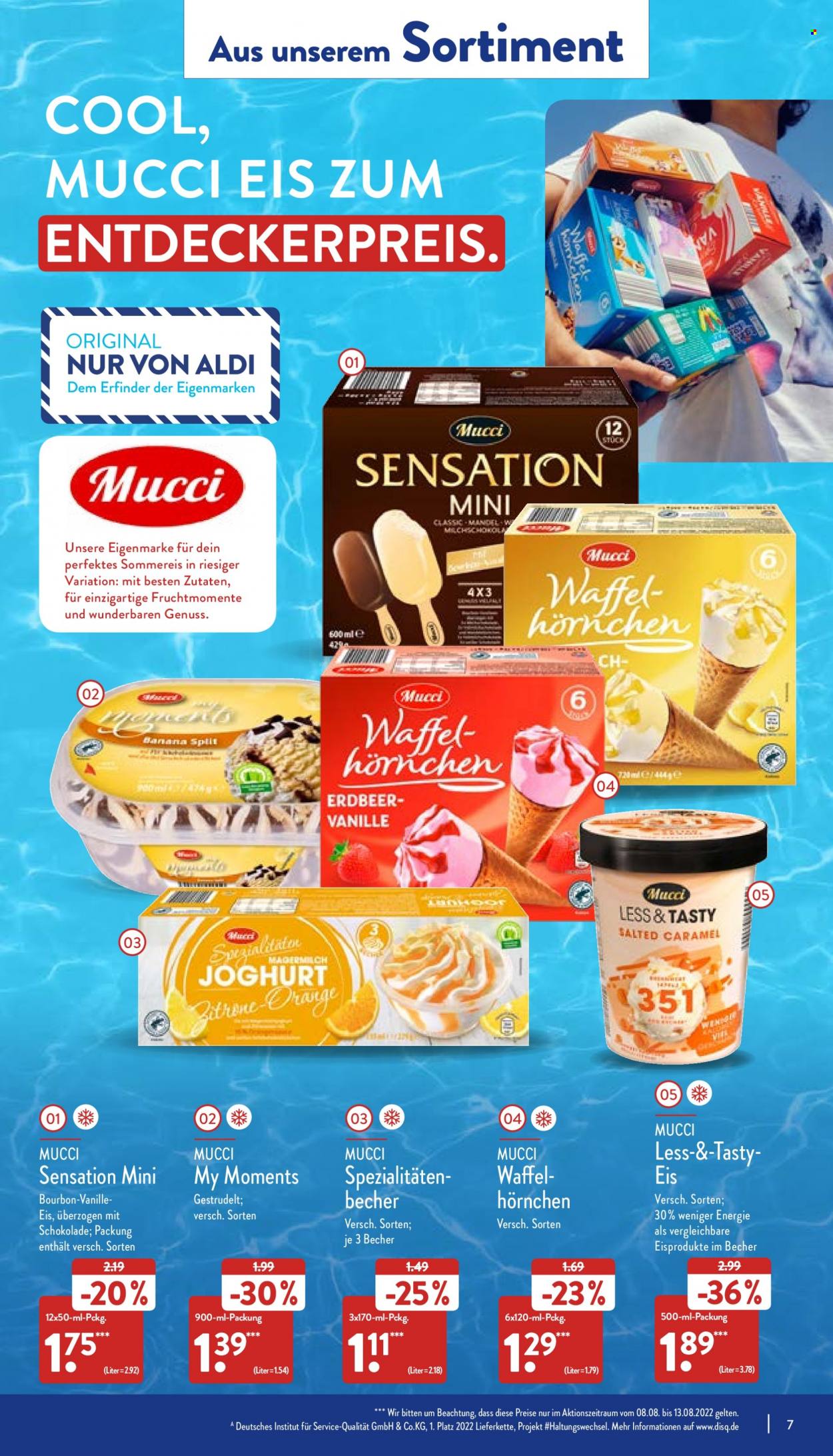 ALDI Nord Prospekte  - 8.08.2022 - 13.08.2022. Seite 7