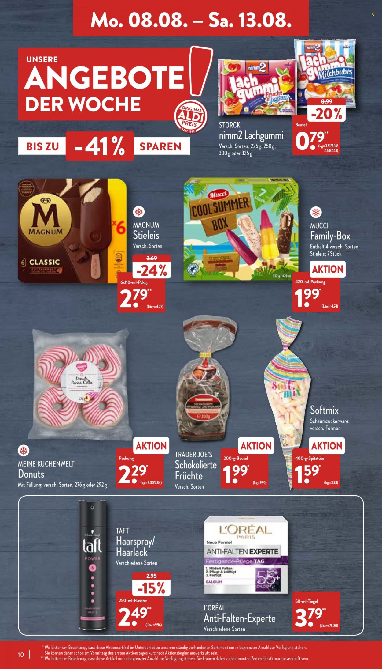 ALDI Nord Prospekte  - 8.08.2022 - 13.08.2022. Seite 10