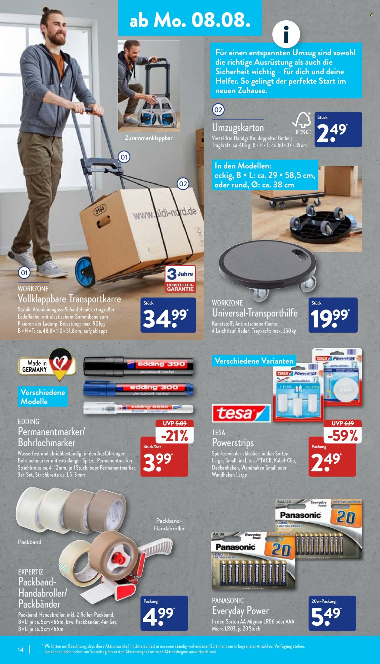 ALDI Nord Prospekte  - 8.08.2022 - 13.08.2022. Seite 14