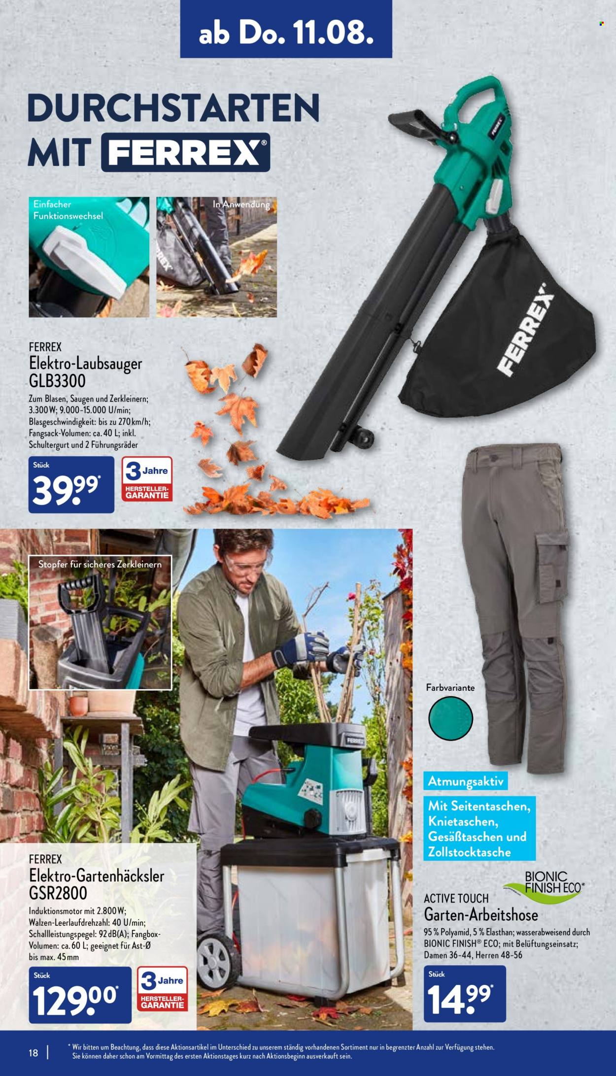 ALDI Nord Prospekte  - 8.08.2022 - 13.08.2022. Seite 18