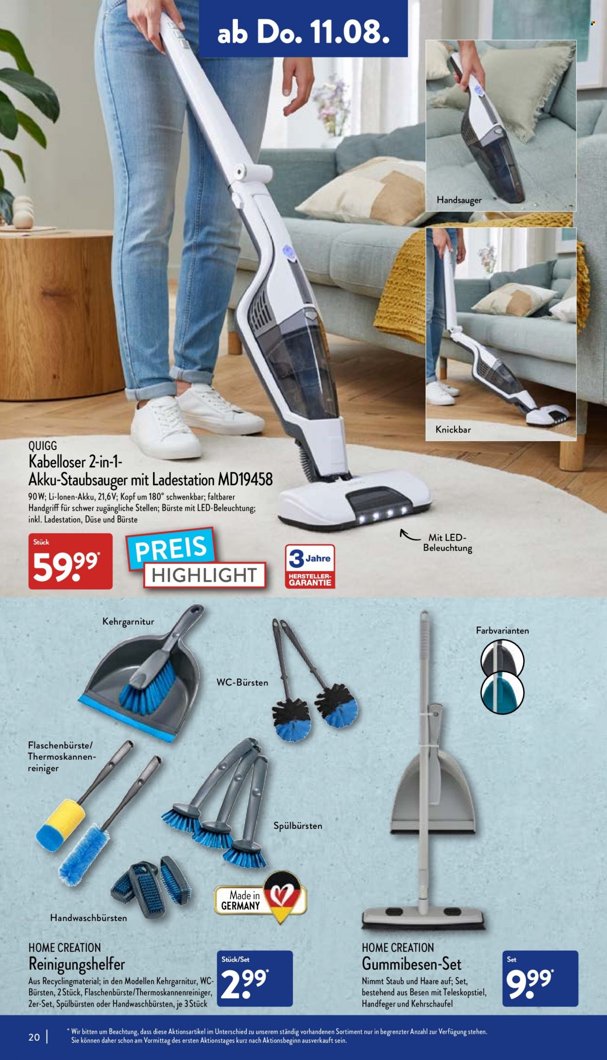 ALDI Nord Prospekte  - 8.08.2022 - 13.08.2022. Seite 20