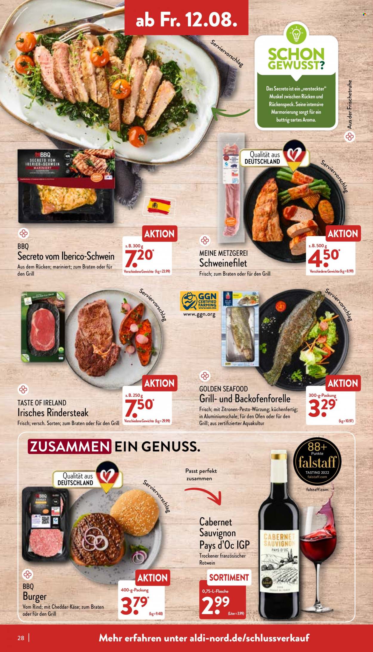 ALDI Nord Prospekte  - 8.08.2022 - 13.08.2022. Seite 28