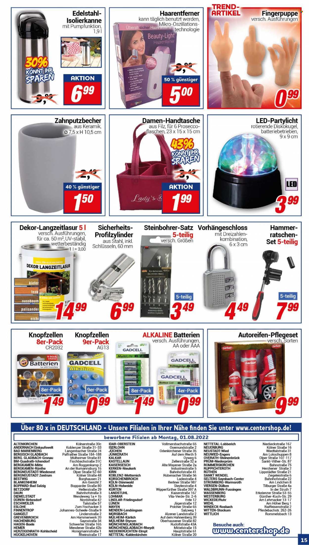 CENTERSHOP Prospekte  - 1.08.2022 - 6.08.2022. Seite 15