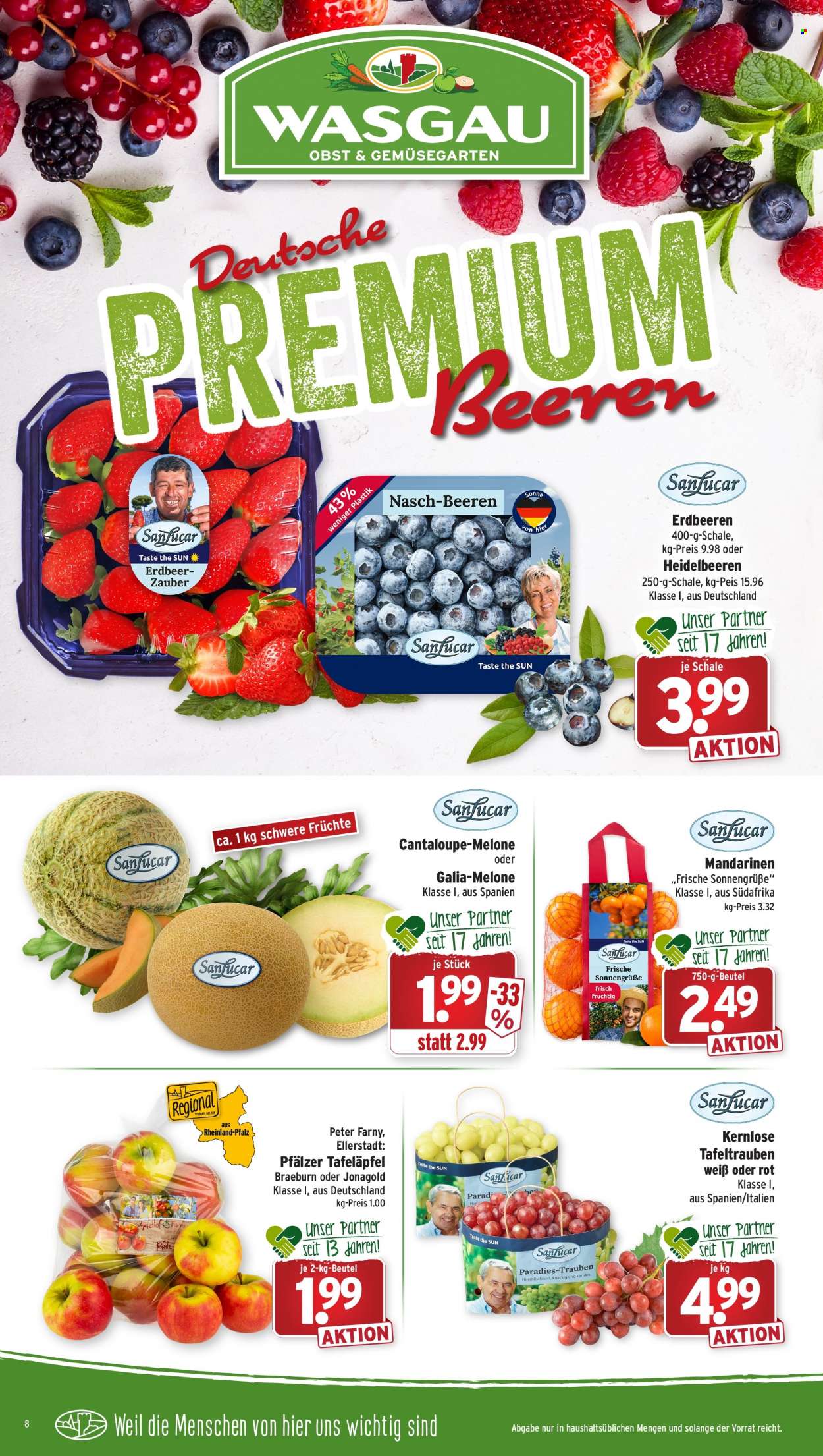 Wasgau Prospekte  - 1.08.2022 - 6.08.2022. Seite 8