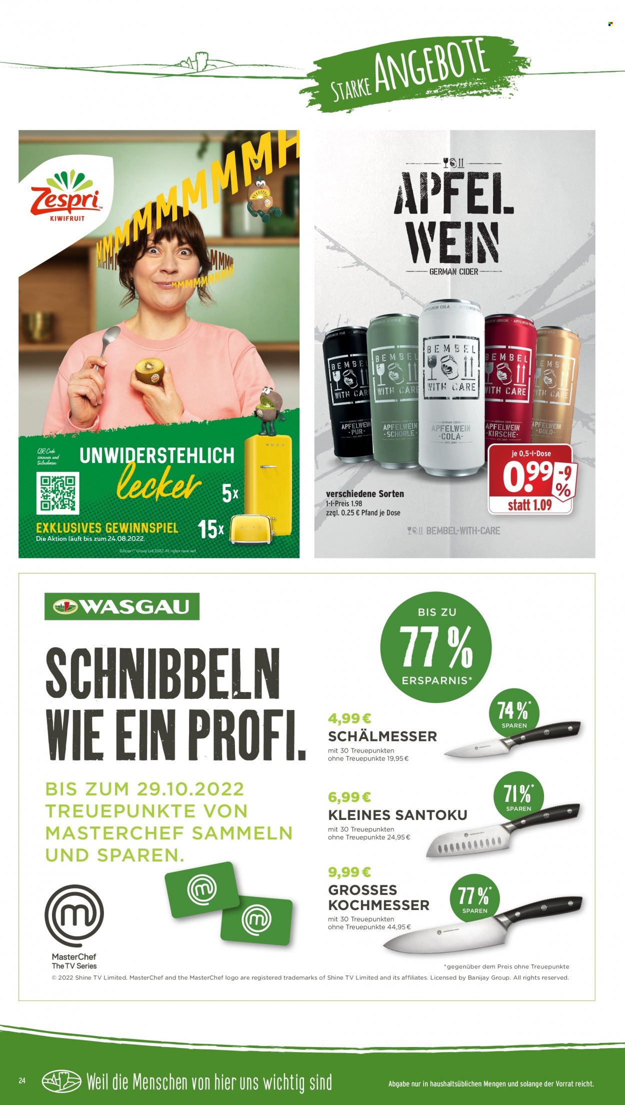 Wasgau Prospekte  - 1.08.2022 - 6.08.2022. Seite 24