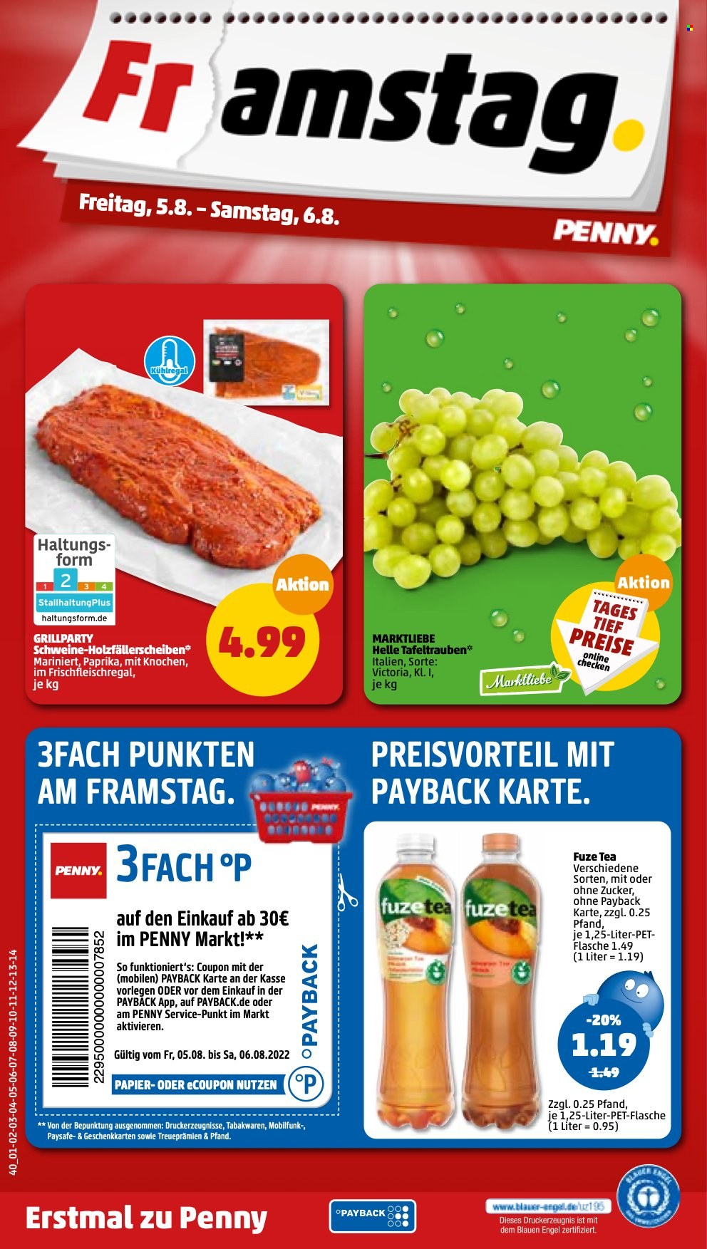 Penny Prospekte  - 1.08.2022 - 6.08.2022. Seite 40