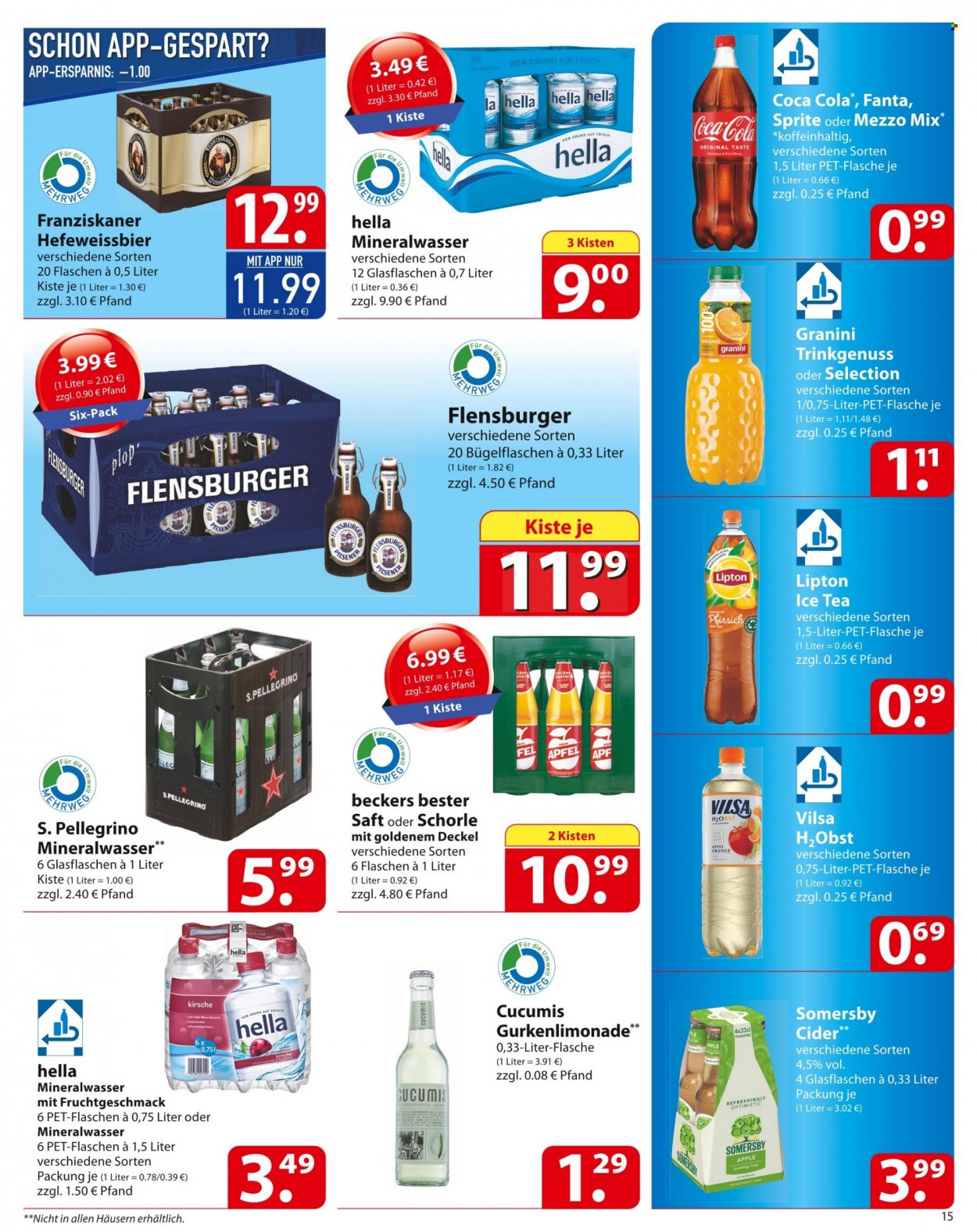 famila Prospekte  - 1.08.2022 - 6.08.2022. Seite 15