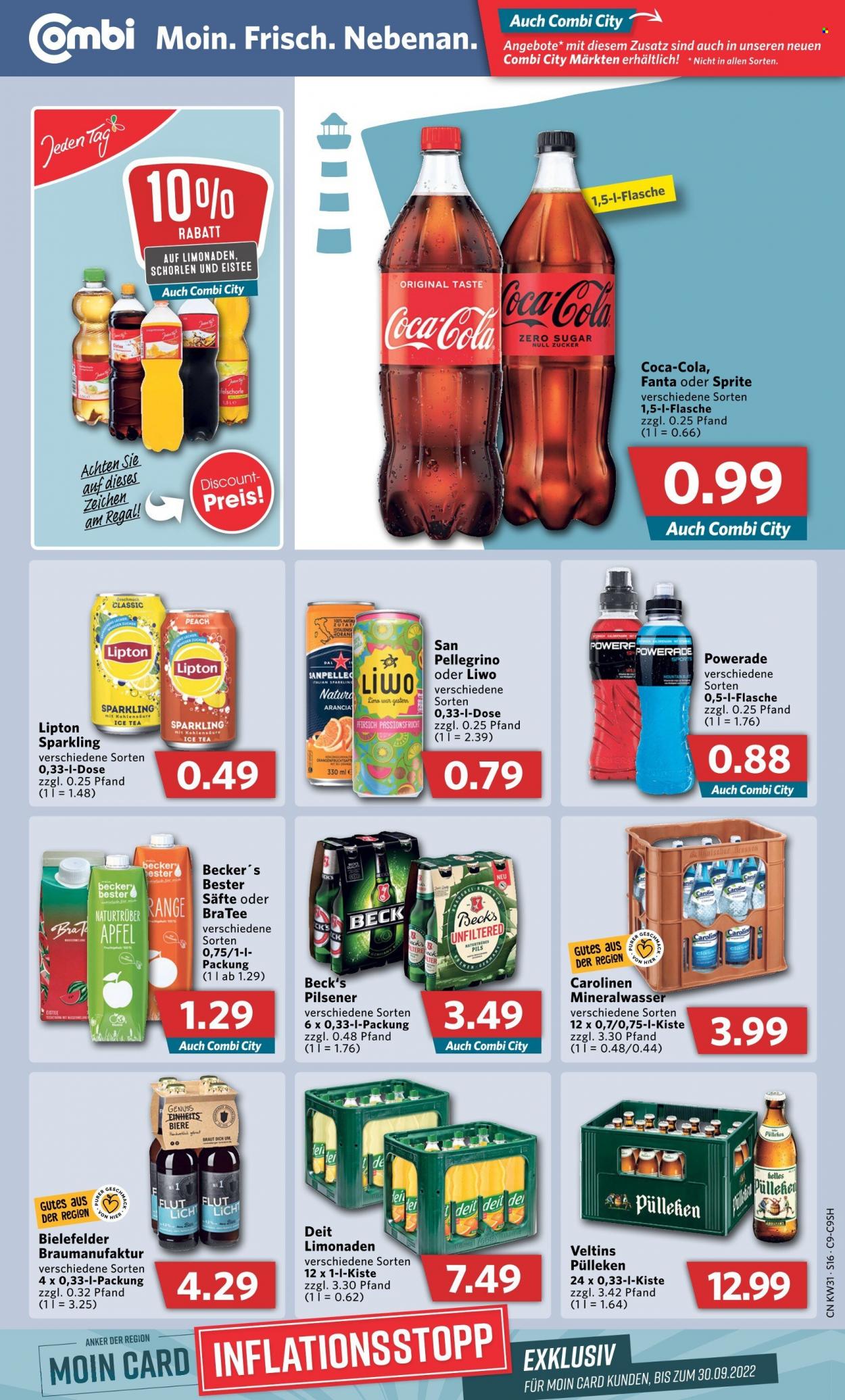 Combi Prospekte  - 1.08.2022 - 6.08.2022. Seite 16