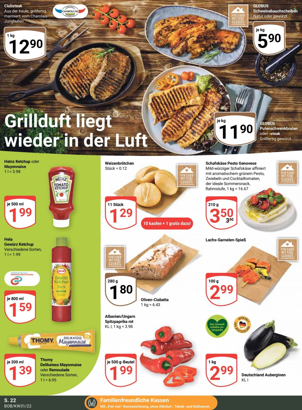 Globus Prospekte  - 1.08.2022 - 6.08.2022. Seite 22