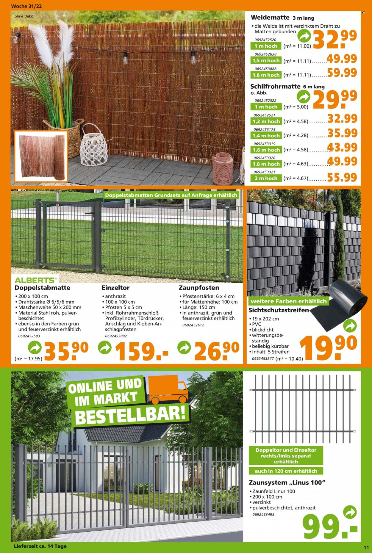 Globus Baumarkt Prospekte  - 1.08.2022 - 6.08.2022. Seite 11