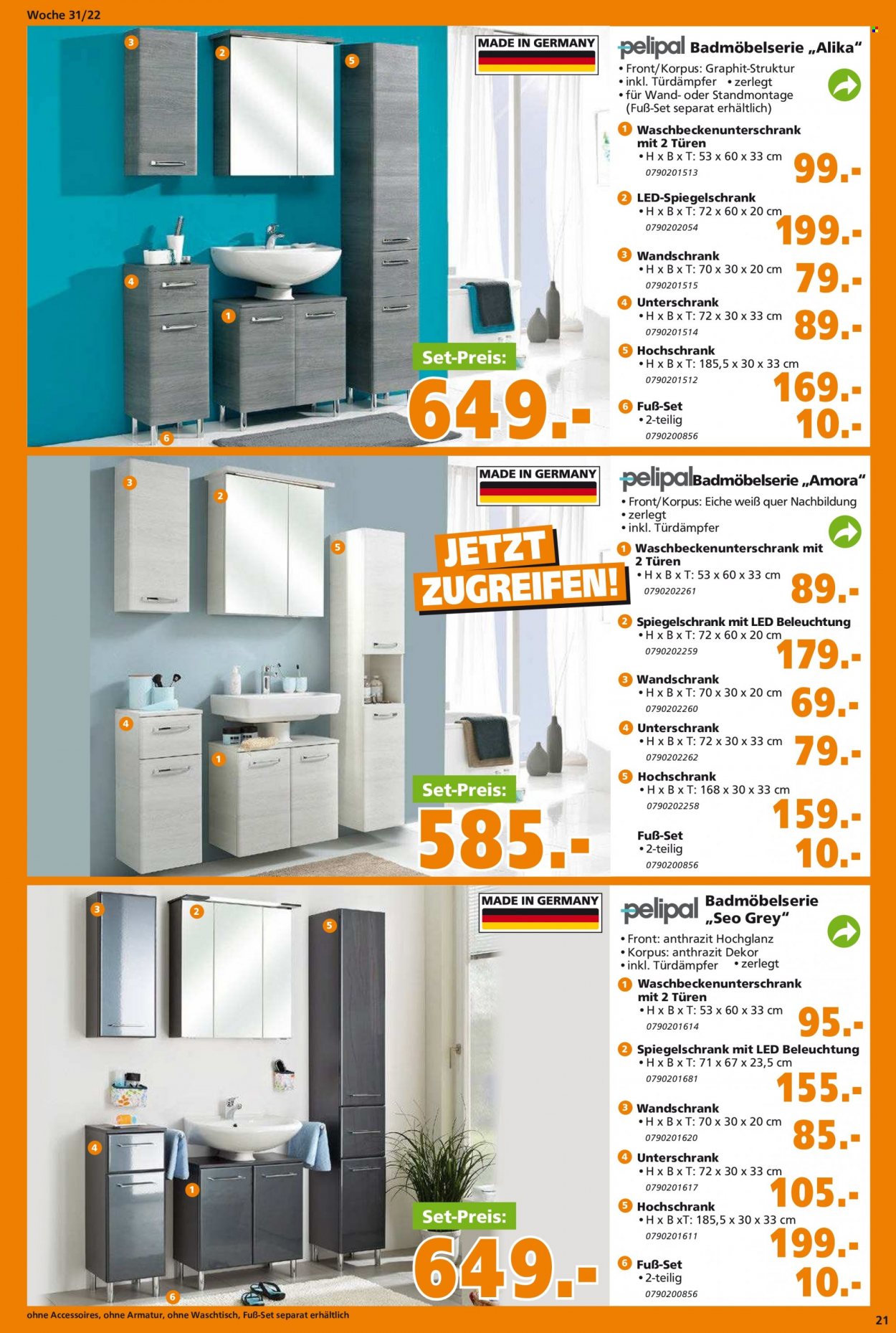 Globus Baumarkt Prospekte  - 1.08.2022 - 6.08.2022. Seite 21