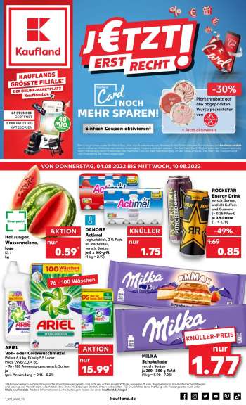 Prospekte Kaufland - 4.08.2022 - 10.08.2022.