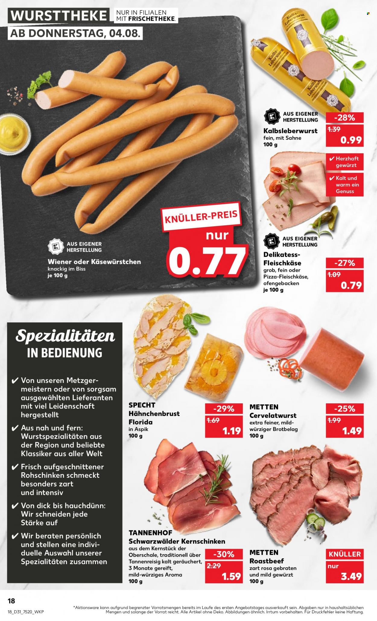 Kaufland Prospekte  - 4.08.2022 - 10.08.2022. Seite 18