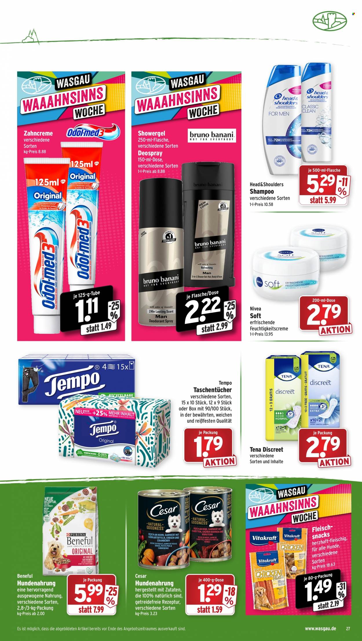 Wasgau Prospekte  - 1.08.2022 - 6.08.2022. Seite 27