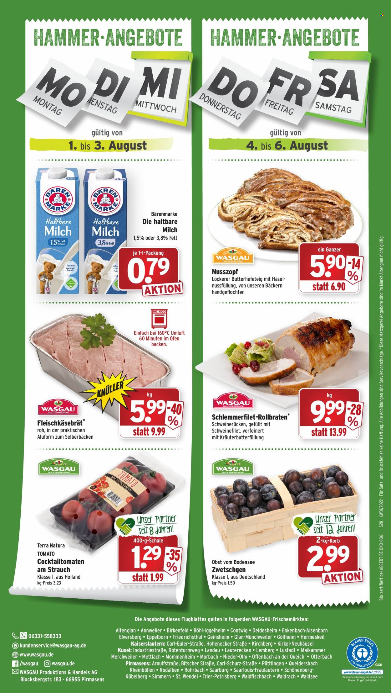 Wasgau Prospekte  - 1.08.2022 - 6.08.2022. Seite 28