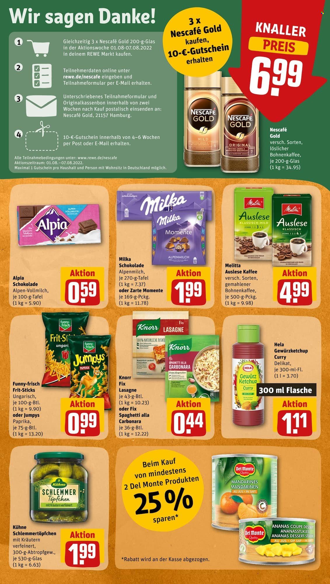 REWE Prospekte  - 1.08.2022 - 6.08.2022. Seite 7