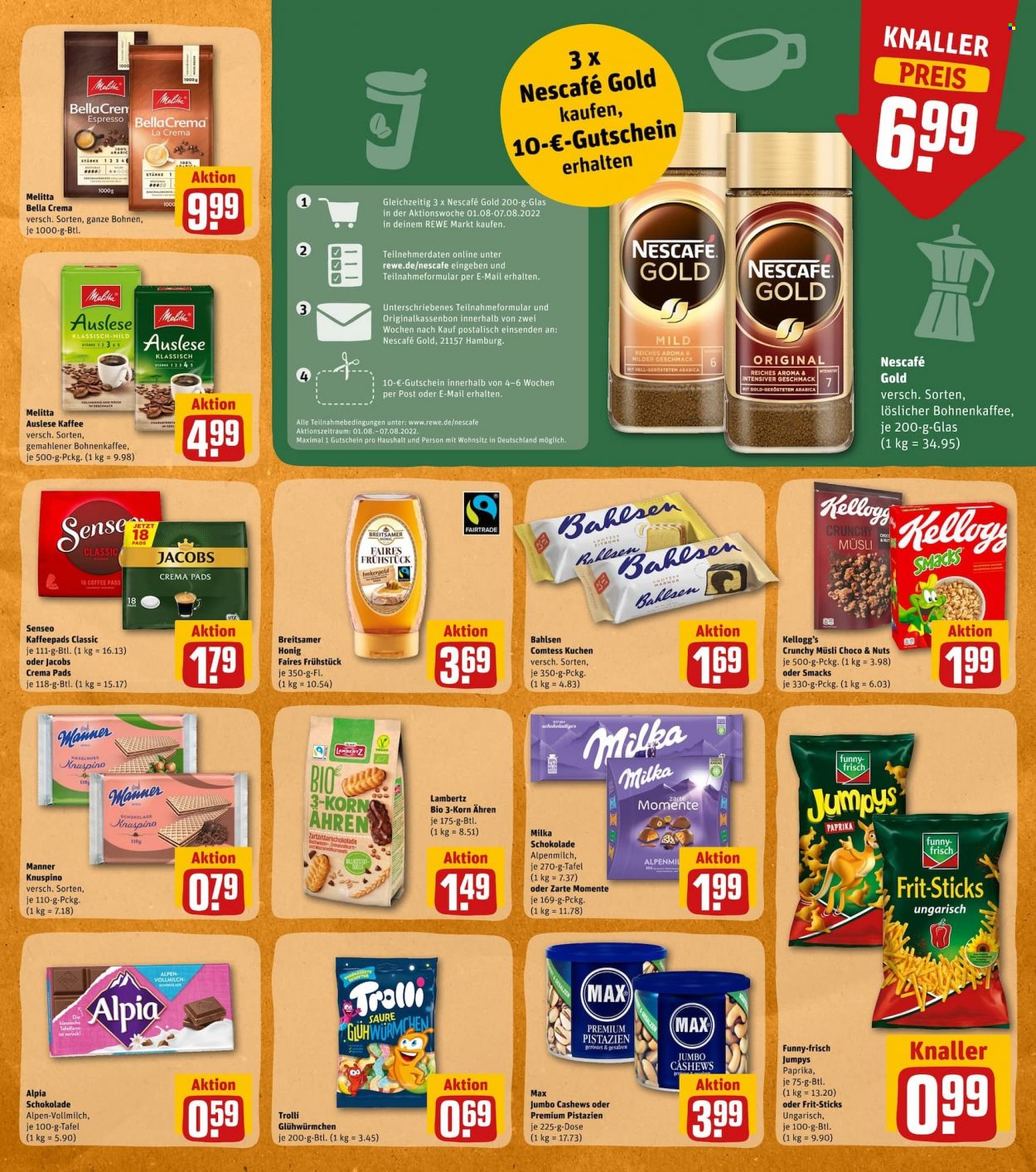 REWE Prospekte  - 1.08.2022 - 6.08.2022. Seite 17