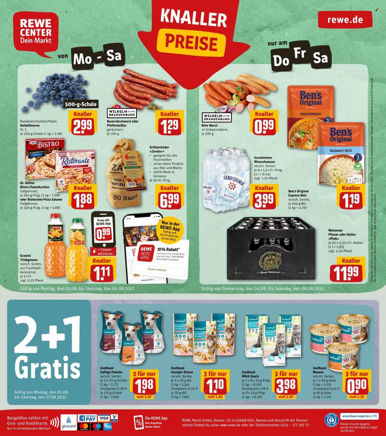 REWE Prospekte  - 1.08.2022 - 6.08.2022. Seite 28