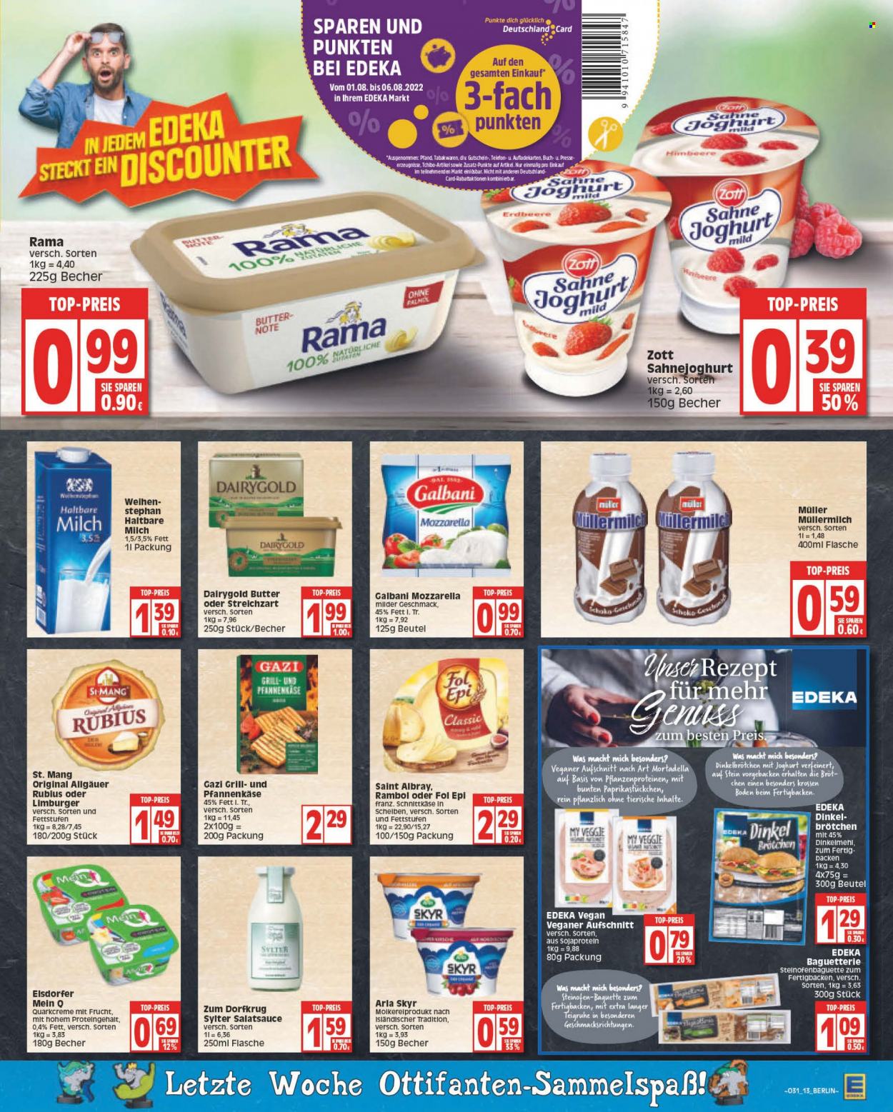 Edeka Prospekte  - 1.08.2022 - 6.08.2022. Seite 13