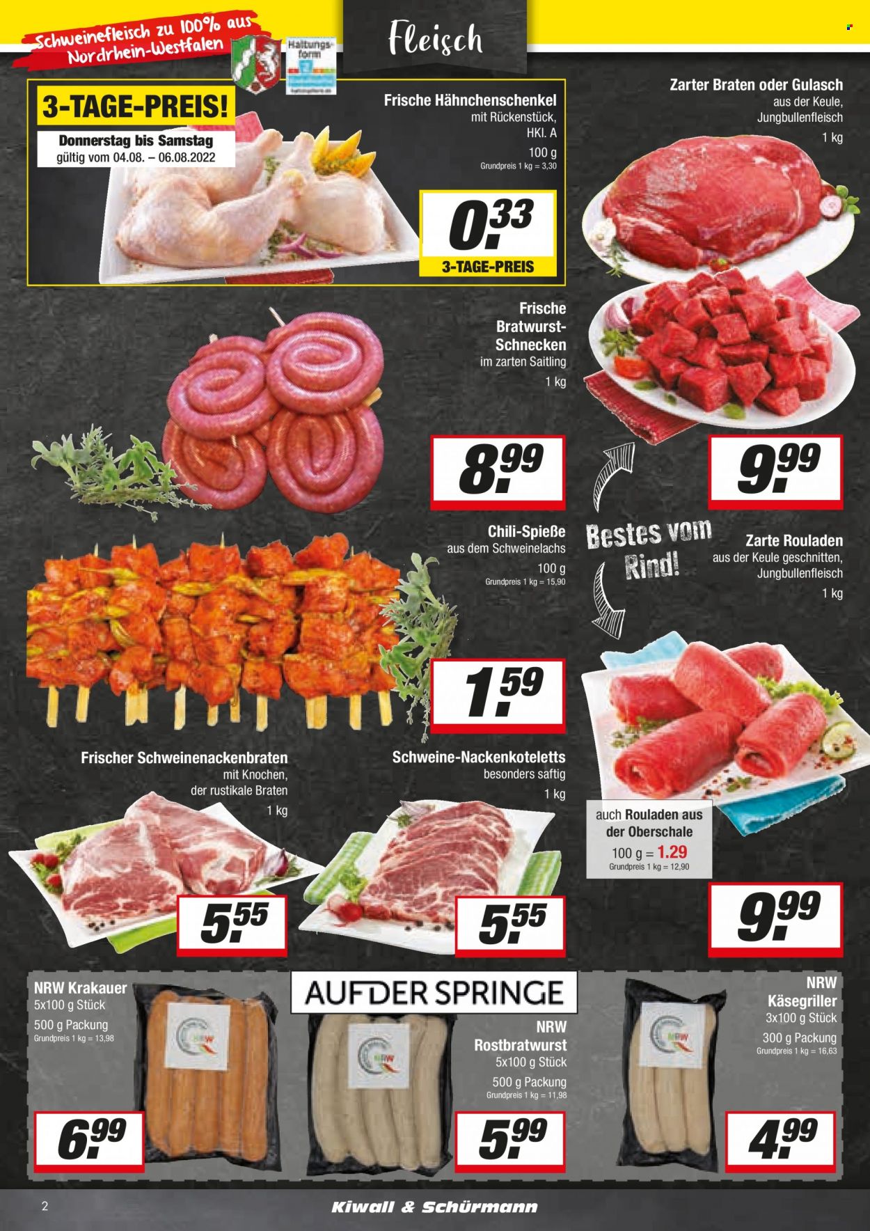 Edeka Prospekte  - 1.08.2022 - 6.08.2022. Seite 2