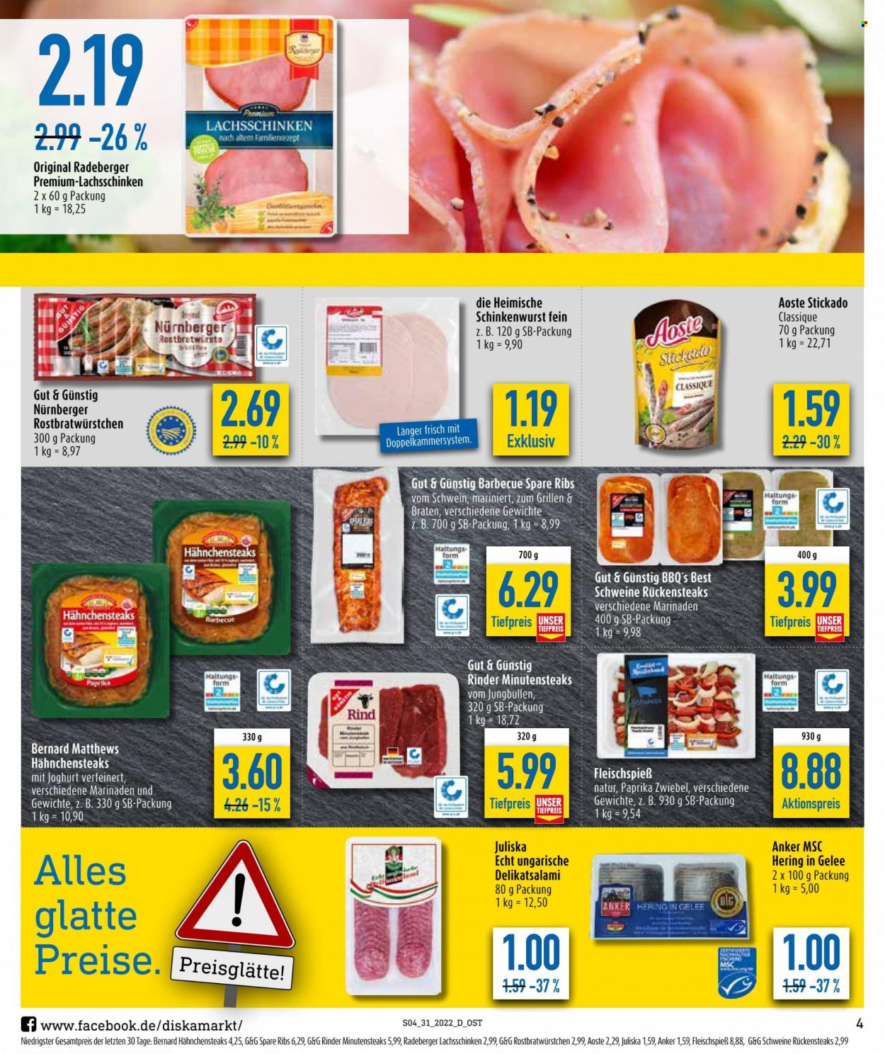 Diska Prospekte  - 1.08.2022 - 6.08.2022. Seite 4