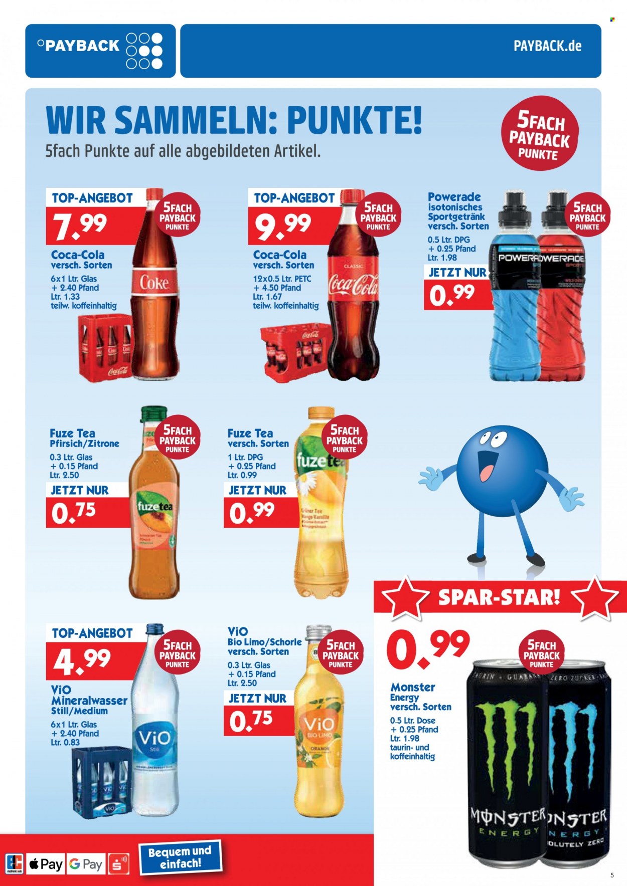 Hol'ab! Getränkemarkt Prospekte  - 1.08.2022 - 6.08.2022. Seite 5