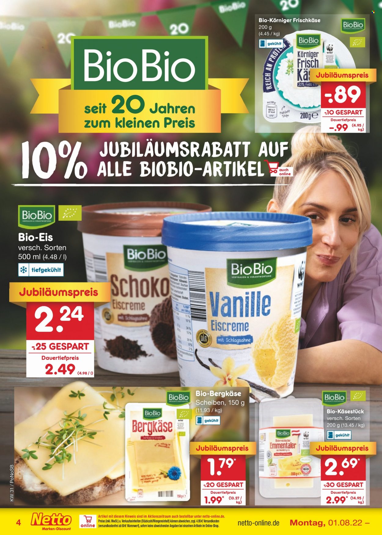 Netto Marken-Discount Prospekte  - 1.08.2022 - 6.08.2022. Seite 4