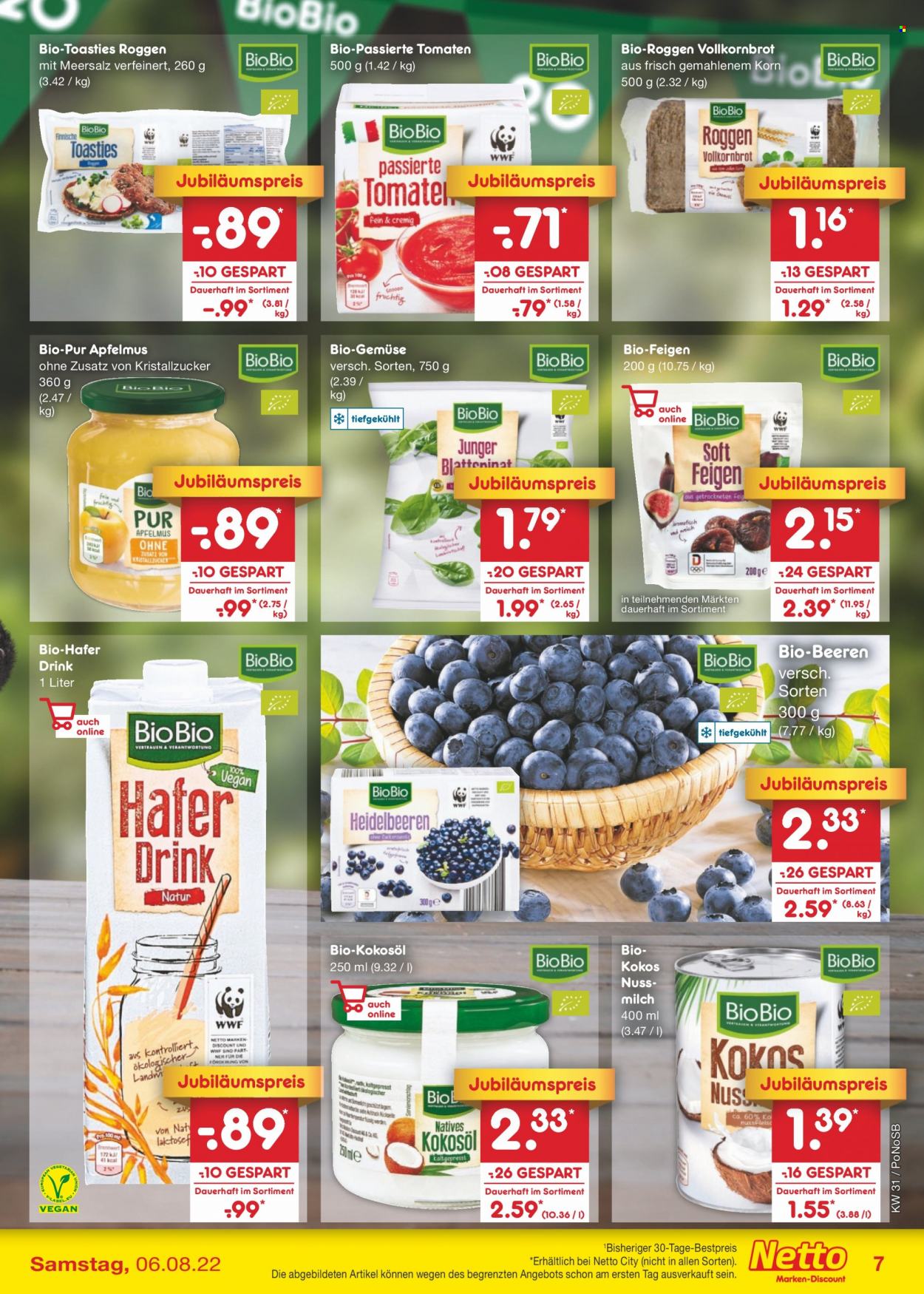 Netto Marken-Discount Prospekte  - 1.08.2022 - 6.08.2022. Seite 7