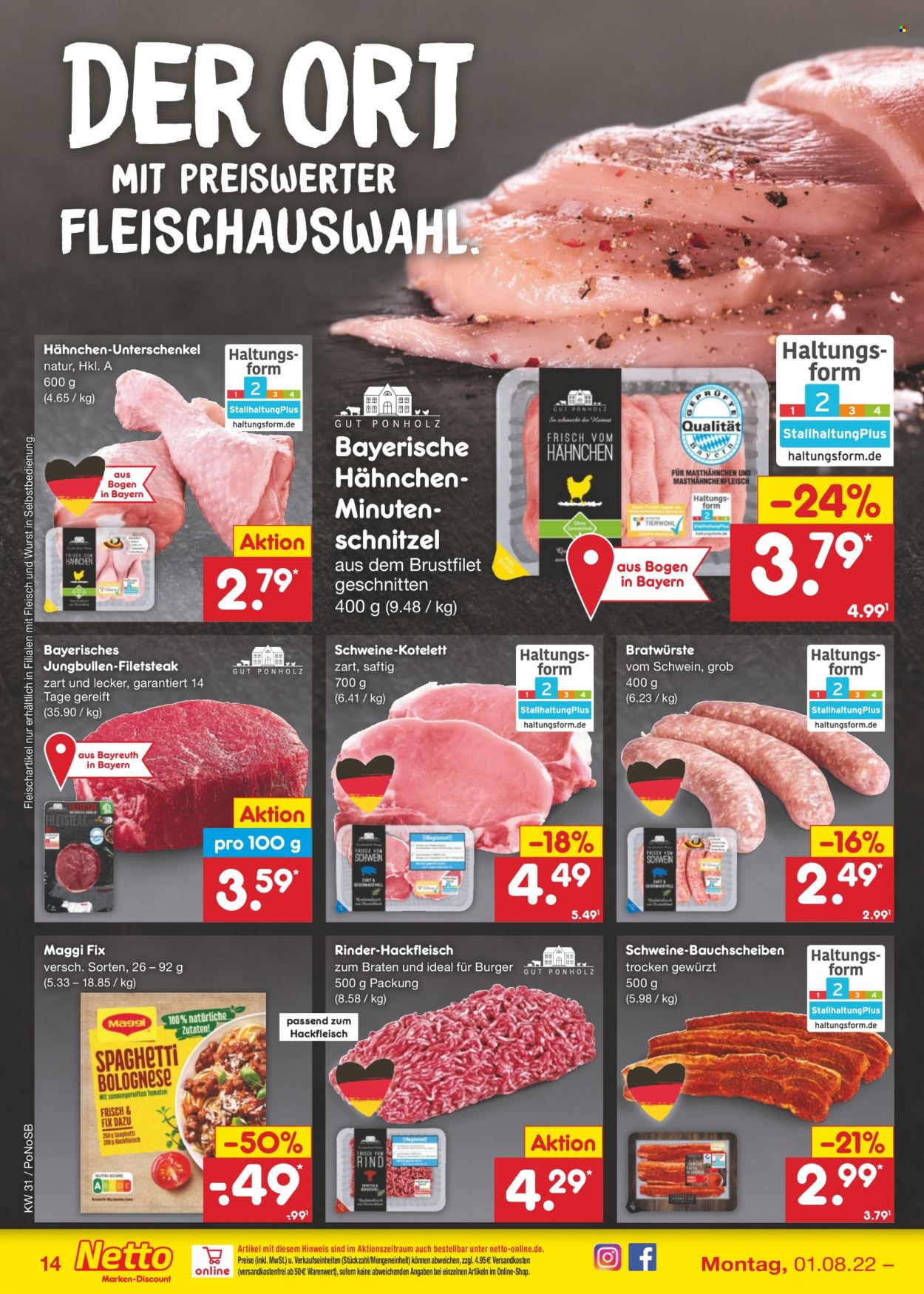 Netto Marken-Discount Prospekte  - 1.08.2022 - 6.08.2022. Seite 14
