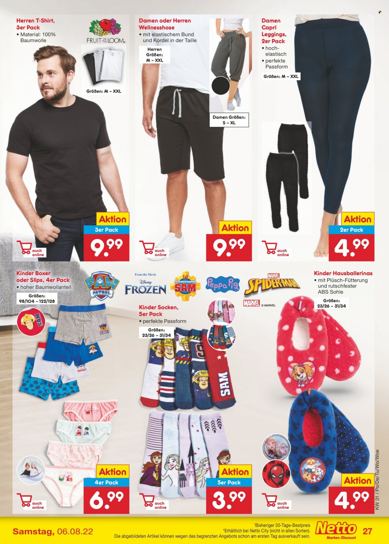 Netto Marken-Discount Prospekte  - 1.08.2022 - 6.08.2022. Seite 27