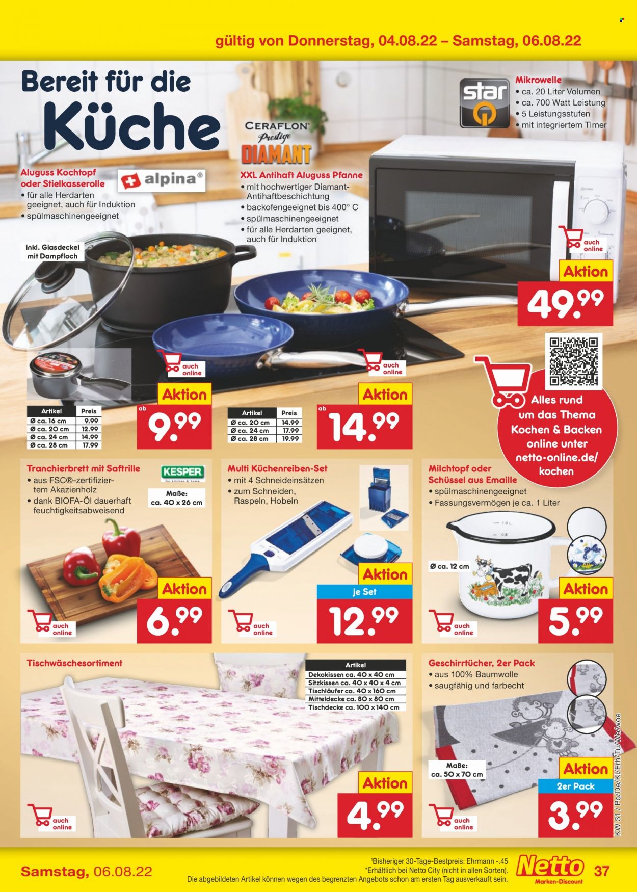 Netto Marken-Discount Prospekte  - 1.08.2022 - 6.08.2022. Seite 37