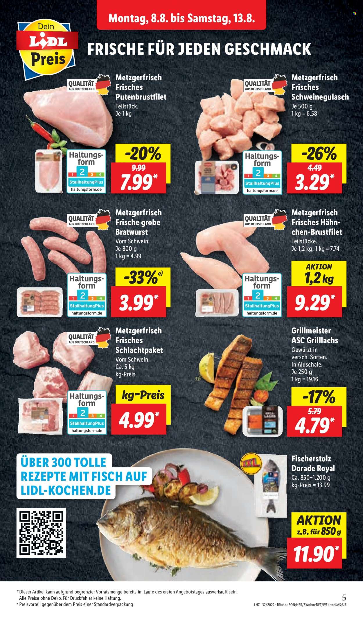 Lidl Prospekte  - 8.08.2022 - 13.08.2022. Seite 5