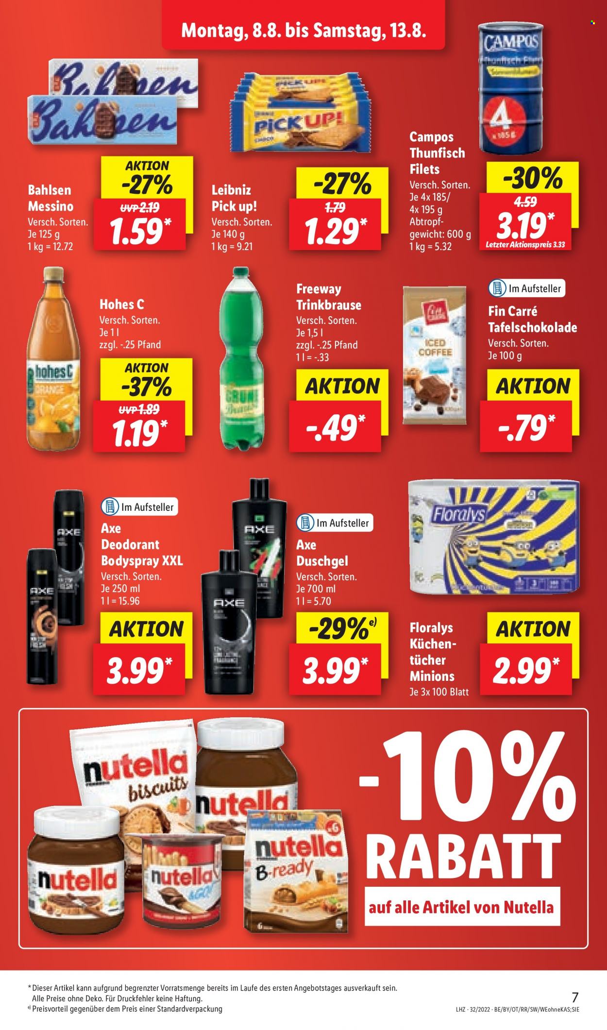 Lidl Prospekte  - 8.08.2022 - 13.08.2022. Seite 7