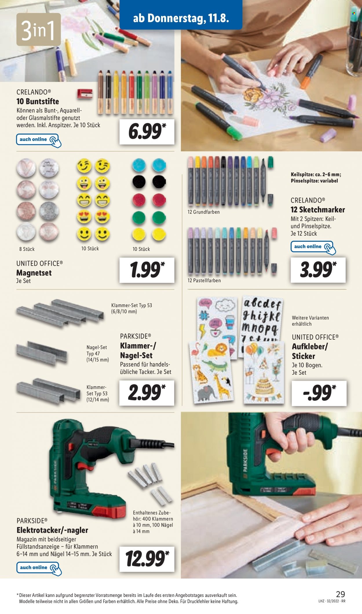 Lidl Prospekte  - 8.08.2022 - 13.08.2022. Seite 29