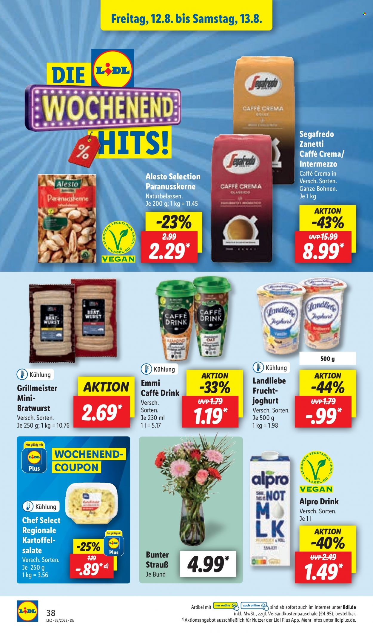 Lidl Prospekte  - 8.08.2022 - 13.08.2022. Seite 38