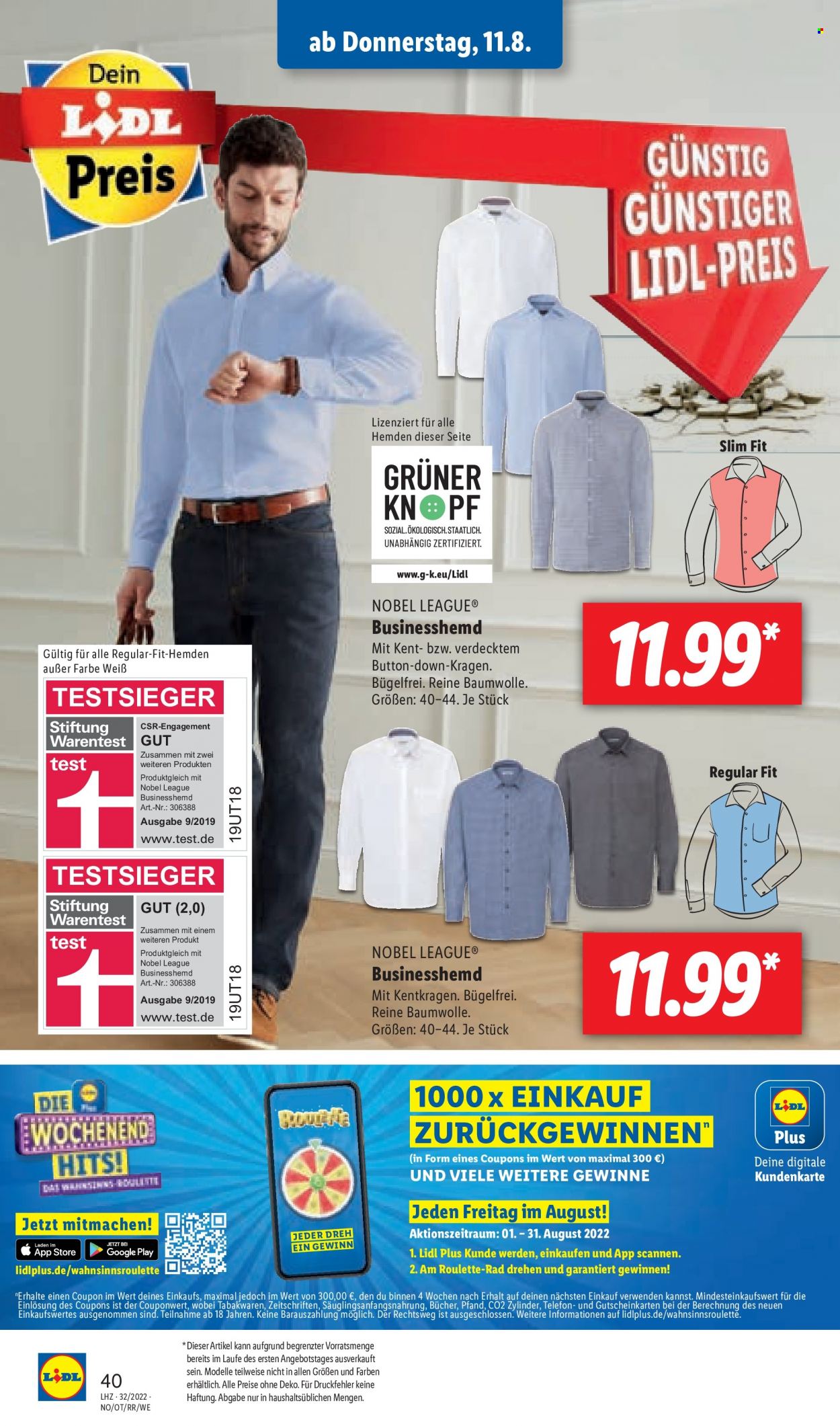 Lidl Prospekte  - 8.08.2022 - 13.08.2022. Seite 42