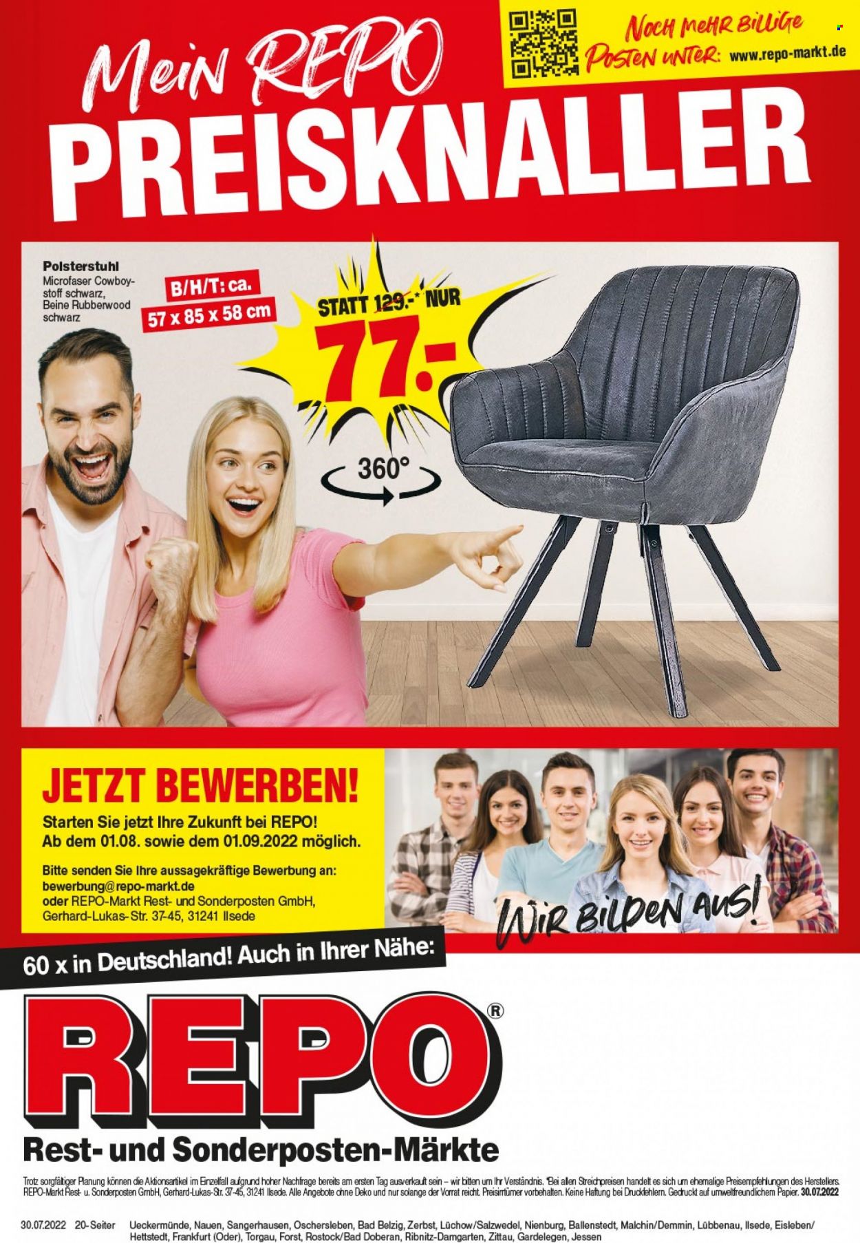 Repo Prospekte  - 1.08.2022 - 6.08.2022. Seite 20