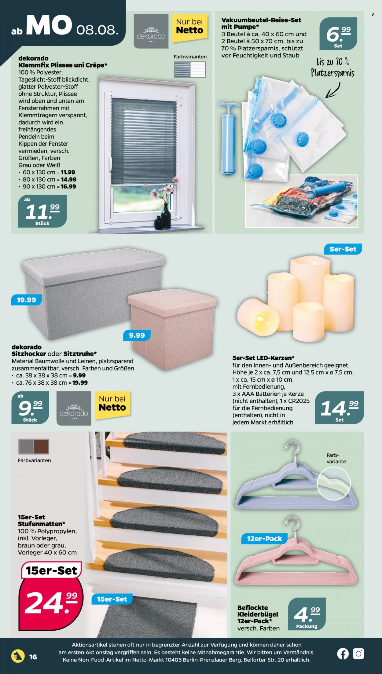 Netto Prospekte  - 8.08.2022 - 13.08.2022. Seite 16