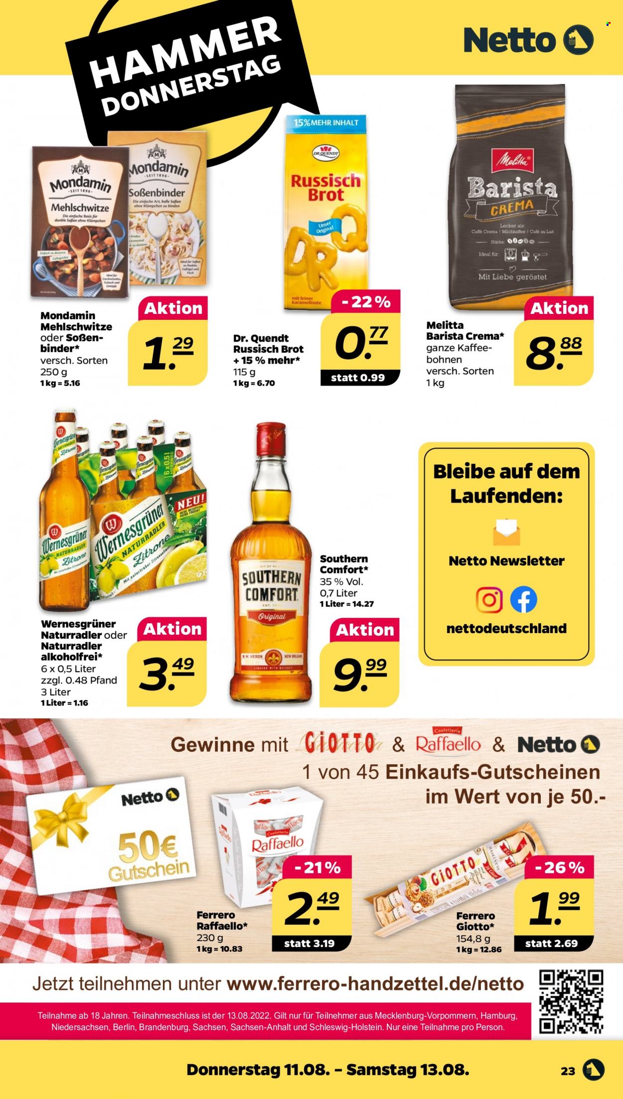 Netto Prospekte  - 8.08.2022 - 13.08.2022. Seite 23
