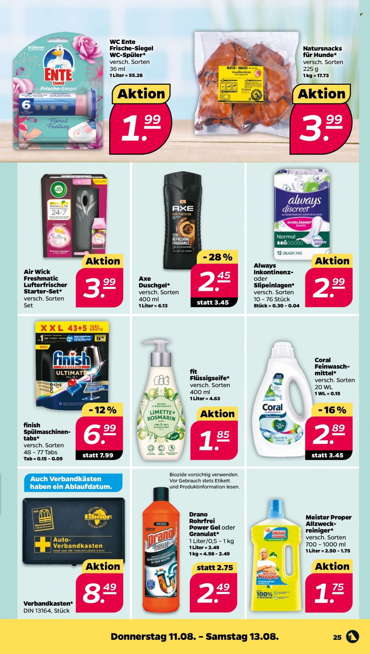 Netto Prospekte  - 8.08.2022 - 13.08.2022. Seite 25
