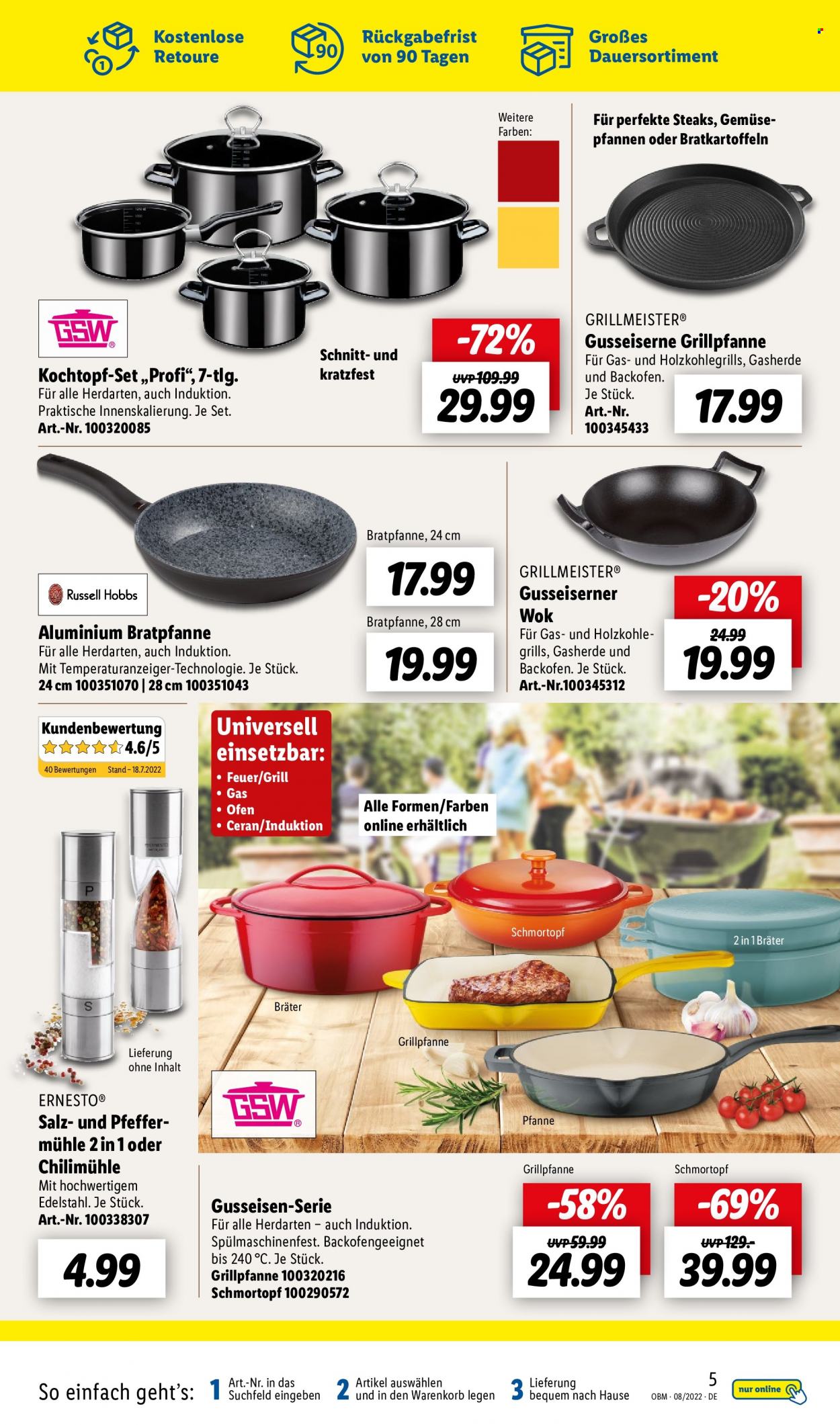 Lidl Prospekte  - 1.08.2022 - 31.08.2022. Seite 5
