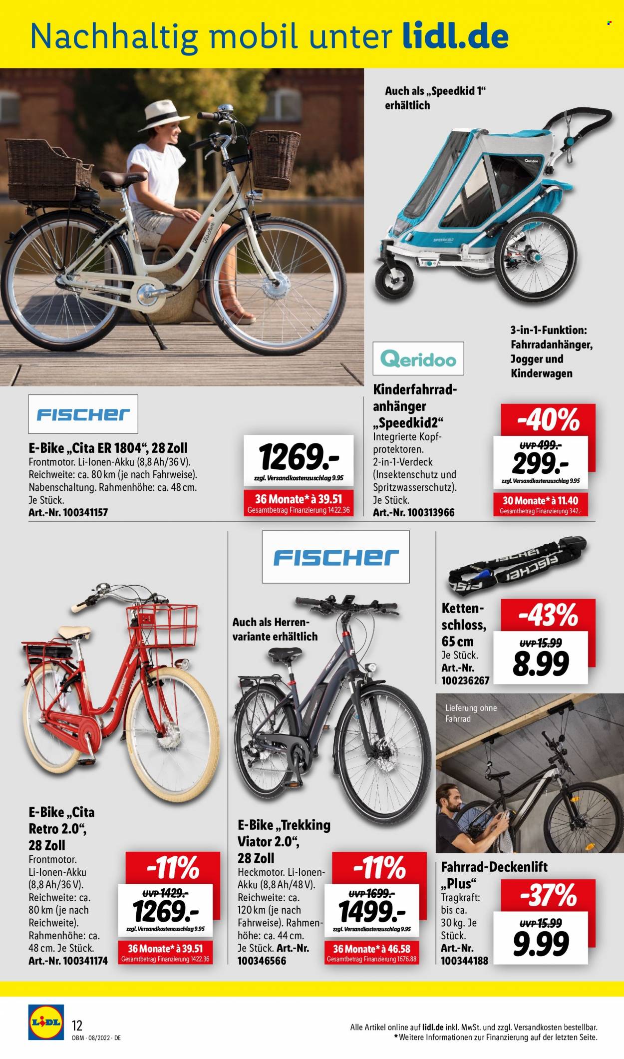 Lidl Prospekte  - 1.08.2022 - 31.08.2022. Seite 12