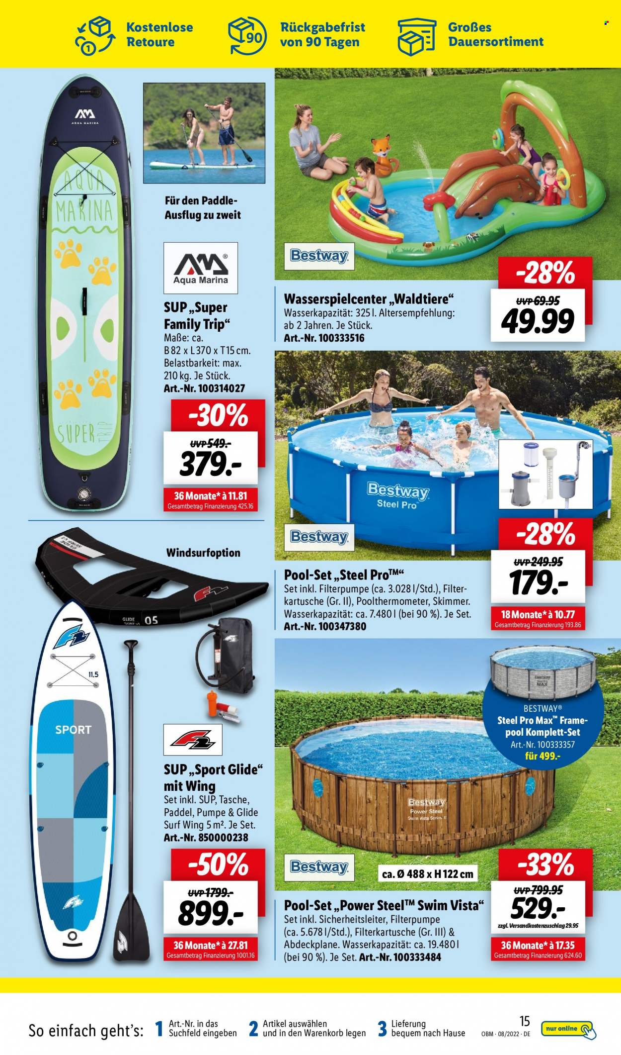 Lidl Prospekte  - 1.08.2022 - 31.08.2022. Seite 15