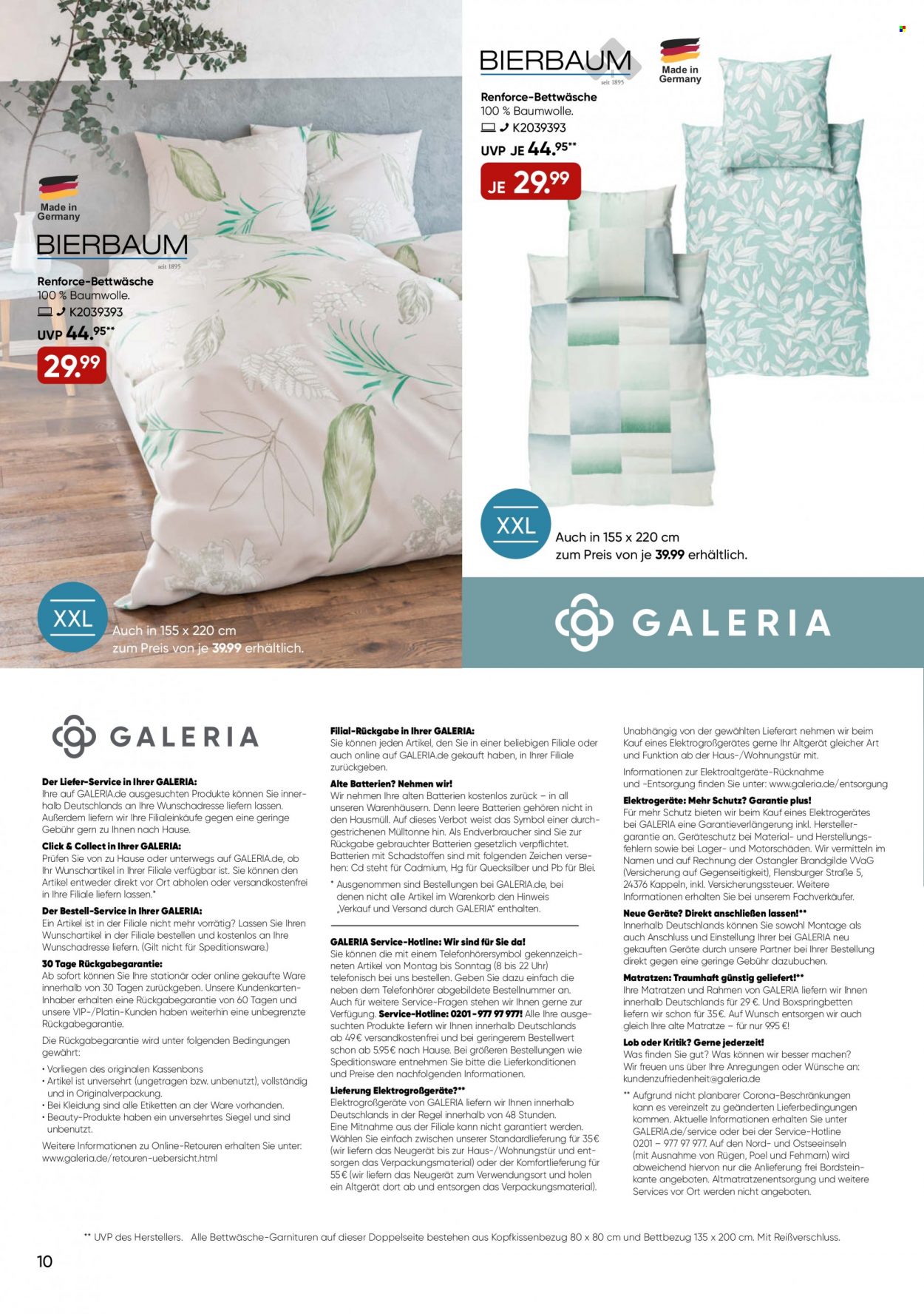 GALERIA Karstadt Kaufhof Prospekte  - 3.08.2022 - 9.08.2022. Seite 10