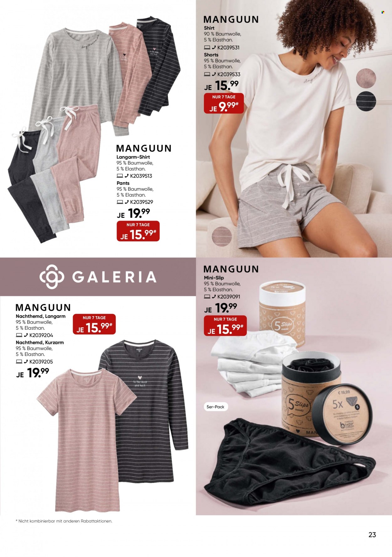 GALERIA Karstadt Kaufhof Prospekte  - 3.08.2022 - 9.08.2022. Seite 23